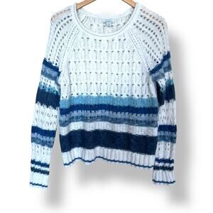 Sundance Waters Edge Wool Blend Sweater Sz XS